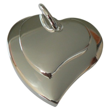 Hanger dubbel hart